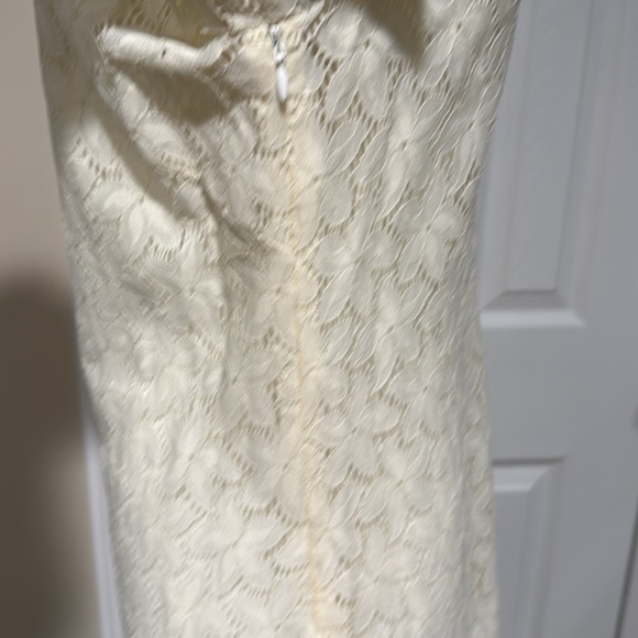 Laundry by Shelli Sagal Ivory Lace, lined dress - Picture 5 of 7